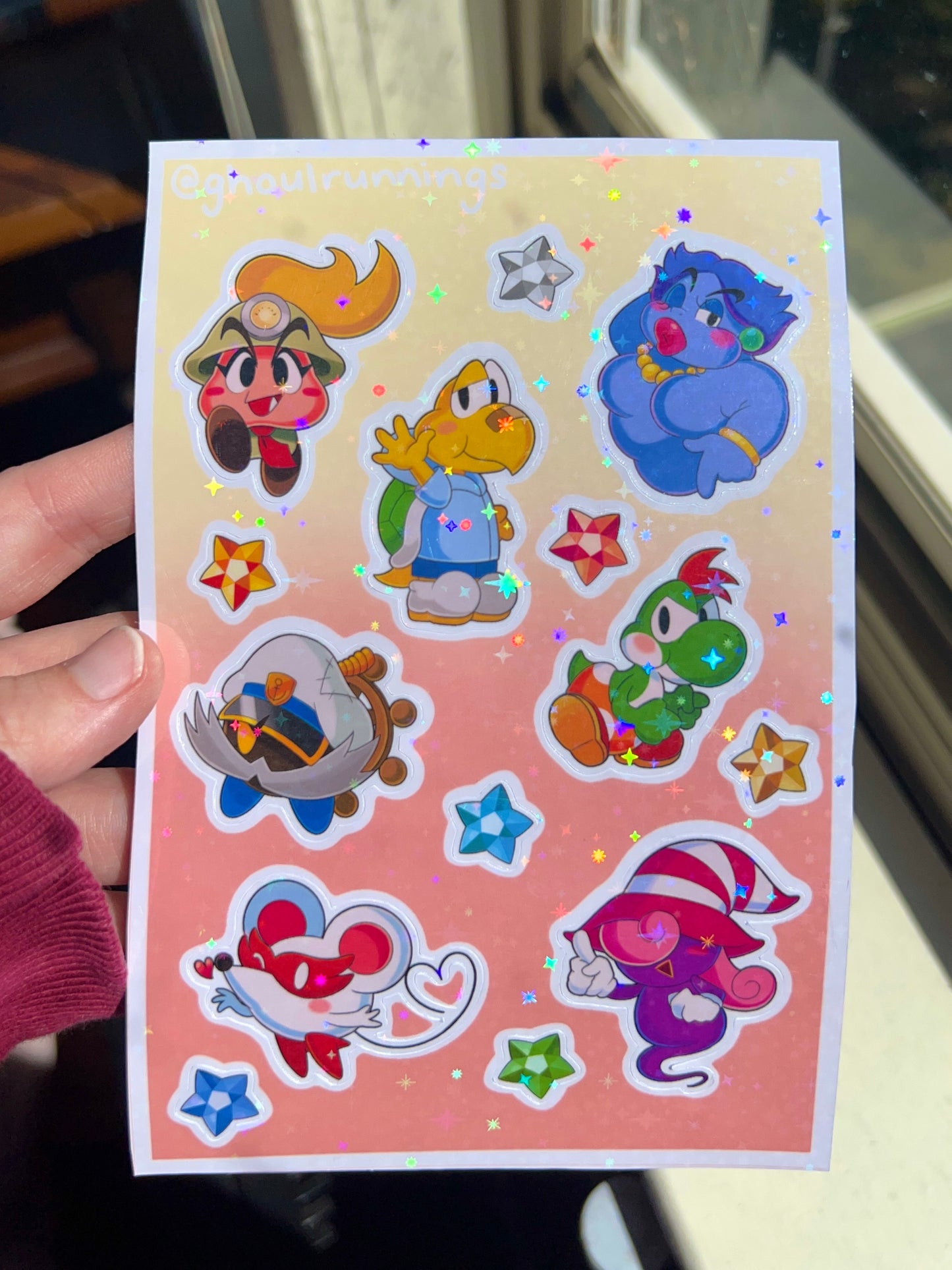 TTYD Sticker Sheet