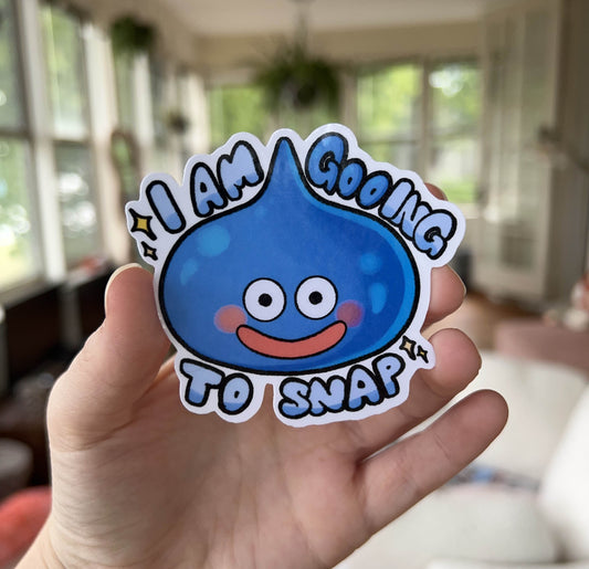 GOOing To Snap Sticker